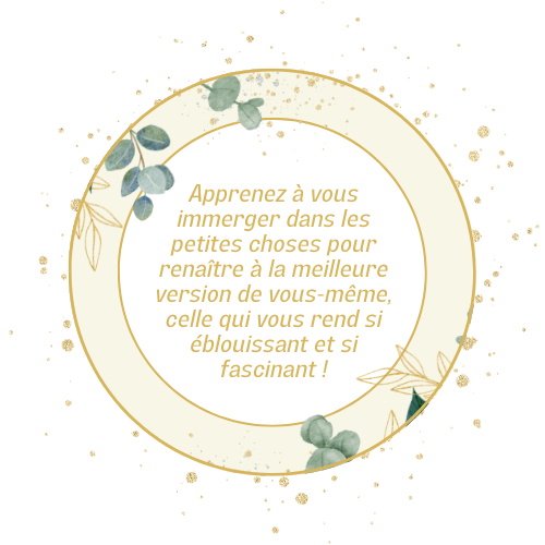 French The little things quote - hypnose